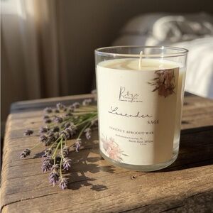 Lavender Sage Scented Candle